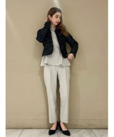 Green Parks ｅｆ－ｄｅ　タックテーパードパンツ