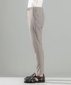 JOSEPH HOMME ＜新色追加＞新素材【通気性/ストレッチ】トリコサッカーストレッチ ドロスト付テーパードパンツ /  PEGG CONVERTIBLE