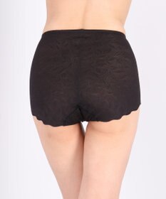 Wing 補整ショーツ ほどよいおなか押さえ まるみのあるヒップライン ここちよいフィット感 【Pパンツ レースシェイプショーツ】 はきこみ丈ふかめ KJ4250 ウイング／ワコール