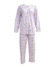 Wing 【数量限定　特別価格】　パジャマ　長袖・長ズボン　上下セット　綿100％　ウイング／ワコール　EP7983