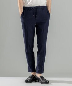 JOSEPH HOMME ＜新色追加＞新素材【通気性/ストレッチ】トリコサッカーストレッチ ドロスト付テーパードパンツ /  PEGG CONVERTIBLE