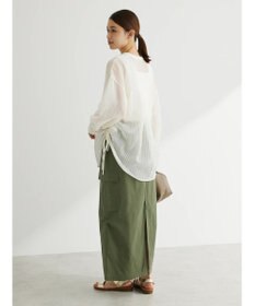 Green Parks ・ＥＬＥＮＣＡＲＥ　ＤＵＥ　ストライプシャツチュニック