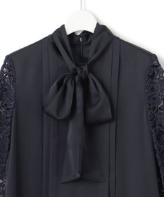 23区 【APPLAUDIR】ノーブルサテン レースコンビドレス