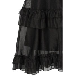 Green Parks ・ＥＬＥＮＣＡＲＥ　ＤＵＥ　シアーフリルティアードスカート