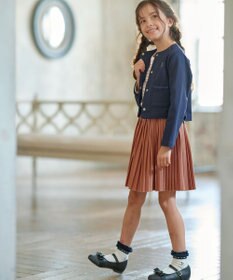 組曲 KIDS 【110-140㎝】スナップボタン カーディガン