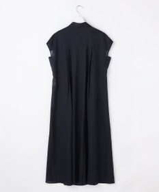 自由区 L 【17号サイズまで展開・WEB限定カラーあり】シアーラミーローンスキッパーシャツ ワンピース