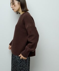 Green Parks かのこ編モックネックニットプルオーバー