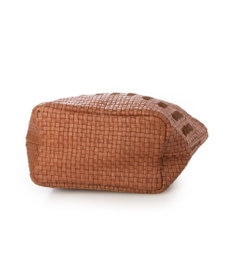 UNBILLION ペルケ perche / 牛革メッシュ編みトートL