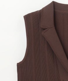 GRACE CONTINENTAL ダブルフロントニットジレ