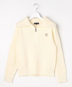 23区GOLF 【WOMEN】ウイングカラーニット