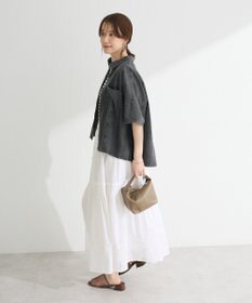 Green Parks ライトデニム５分袖シャツ