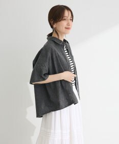 Green Parks ライトデニム５分袖シャツ