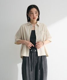 Green Parks ライトデニム５分袖シャツ