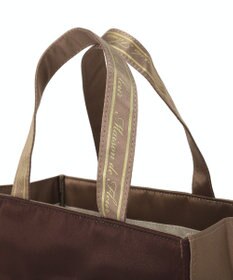 Maison de FLEUR FLEURチョコレートスクエアトートバッグ