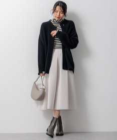 23区 【Oggi1月号/CLASSY.11月号掲載】ウーステッドウール リブタートルネック ニット