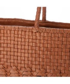 UNBILLION ペルケ perche / 牛革メッシュ編みトートL