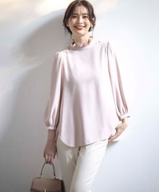 組曲 S 【KUMIKYOKU NAVY】ジョーゼットシフォン ブラウス