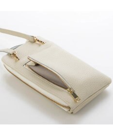 UNBILLION ペルケ perche / 牛革シュリンクタイプモバイルウォレットショルダー　旧8660