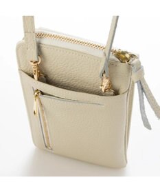 UNBILLION ペルケ perche / 牛革シュリンクタイプモバイルウォレットショルダー　旧8660