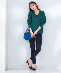 Tiaclasse 【安田美沙子さん  小倉優子さん着用・日本製】大人可愛い2連風チェーンネックレス