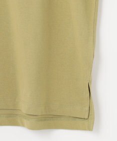 ANY L モックネックフレンチスリーブプルオーバー