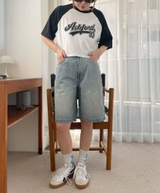 WEGO ラグランショートT