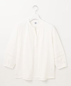 J.PRESS LADIES S 【洗える】プレーティングジャージー スキッパー カットソー