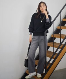 ANY スウェットライクニット