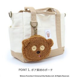 PET PARADISE ミニオン ティム ポーチ付き お散歩バッグ