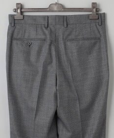 GOTAIRIKU 横に伸びる【TasmaniaWool/タマニアウール】ストレッチ スーツ（グレー）