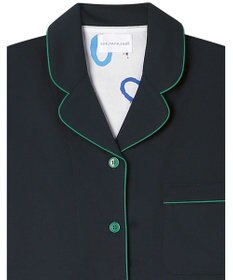 une nana cool 【綿混】両染ジャージ半袖パジャマ MADE WITH LIBERTY FABRIC