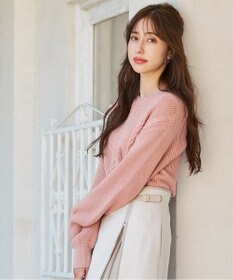 静電気 毛玉防止 パチッとしにくい スフレタッチvネック ニット Any Sis ファッション通販 公式通販 オンワード クローゼット