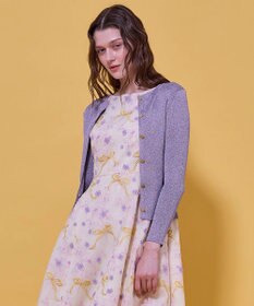 TOCCA SPARKLE TOUCH KNIT カーディガン [新色]ライラック系