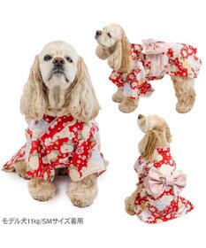 PET PARADISE ペットパラダイス 菊 牡丹 着物 中型犬 大型犬