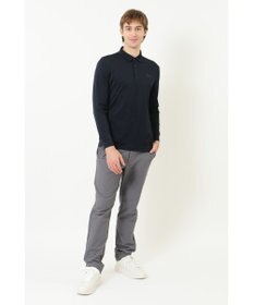 DAKS 【DAKS GOLF】冷感テクスチャ長袖ポロ