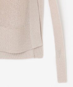 J.PRESS LADIES L 【洗える】Vis/Peスパーク クルーネック ニット ベスト