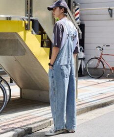 WEGO 【ユニセックス着用/SMサイズ展開】デニムオーバーオール