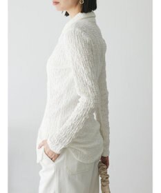 Green Parks AnriettMusee ふくれジャガードシャツ