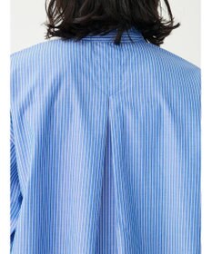 Green Parks イージーケアスタンドフリルシャツチュニック