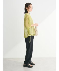 Green Parks ＳＥＴ２点　メッシュ＋ノースリーブロゴプルオーバー