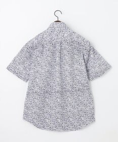 JOSEPH ABBOUD 【吸水速乾/イージーケア】シャンブレープリント ジャージ シャツ