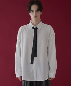 WEGO ボウタイシャツ(LS)