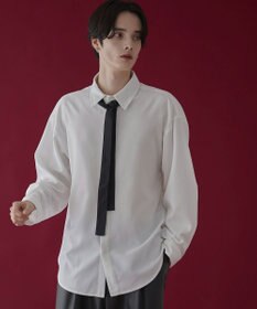 WEGO ボウタイシャツ(LS)