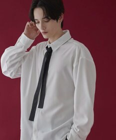 WEGO ボウタイシャツ(LS)