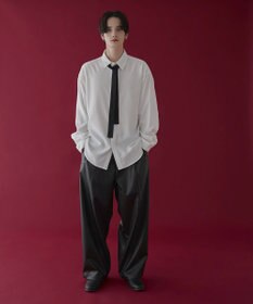 WEGO ボウタイシャツ(LS)