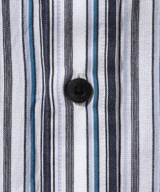 JOSEPH ABBOUD 【キングサイズ・サステイナブル】ソアロンストライプ 半袖 シャツ