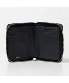 UNBILLION ペルケ perche / ボタニカルフラワー刺繍ラウンドパームフィットウォレット