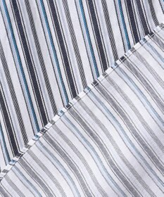 JOSEPH ABBOUD 【サステイナブル】ソアロンストライプ 半袖 シャツ