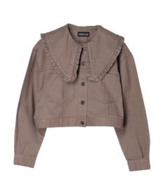 Green Parks ・Ｄｏｕｂｌｅ　Ｆｌａｇｓ　フリルカラージャケット