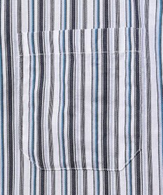JOSEPH ABBOUD 【サステイナブル】ソアロンストライプ 半袖 シャツ